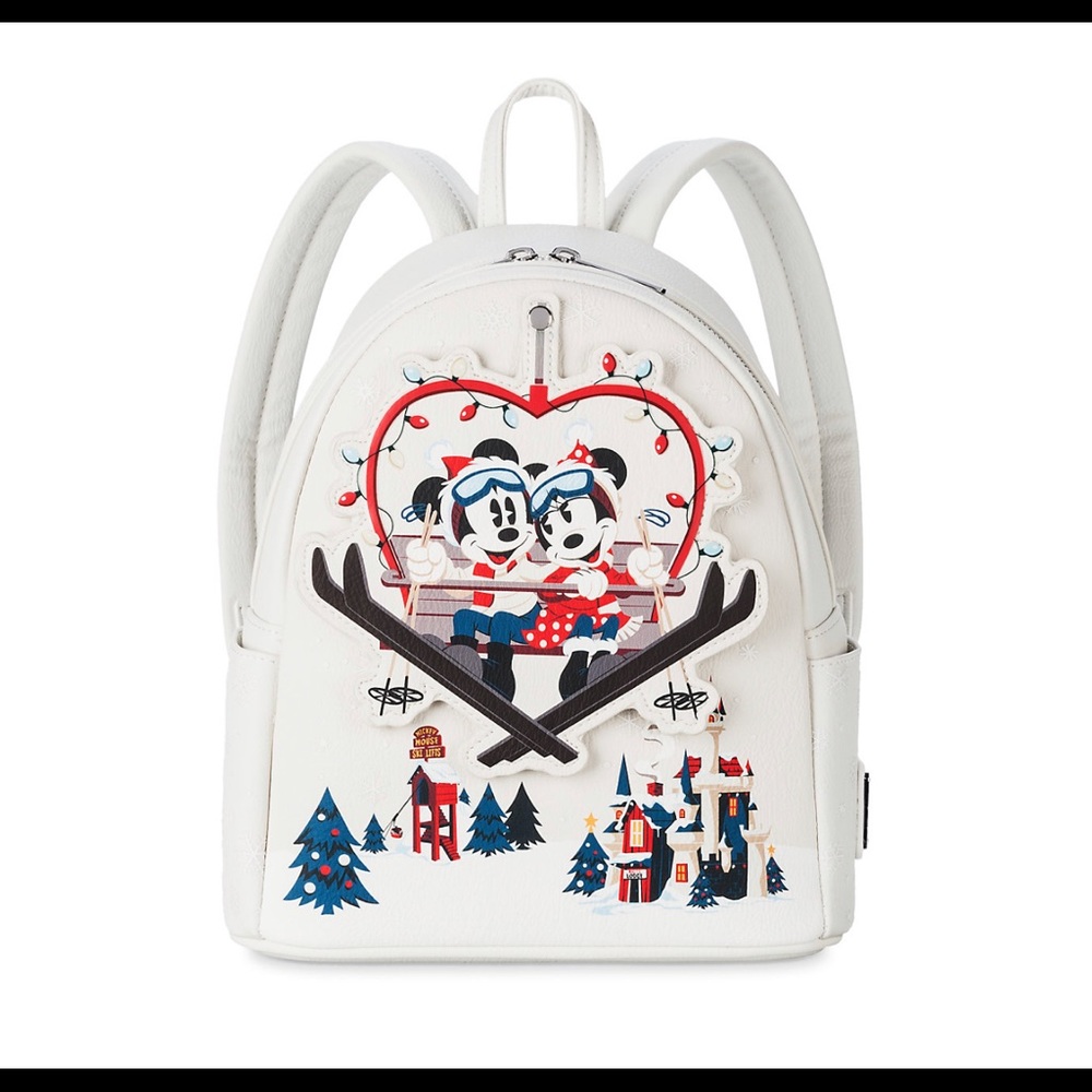 Mickey and Minnie Mouse Holiday backpack